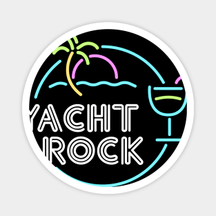 Cocktail Hour Yacht Rock design Magnet